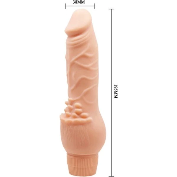 Baile Realistische Vibrator Barbara met sterke adering