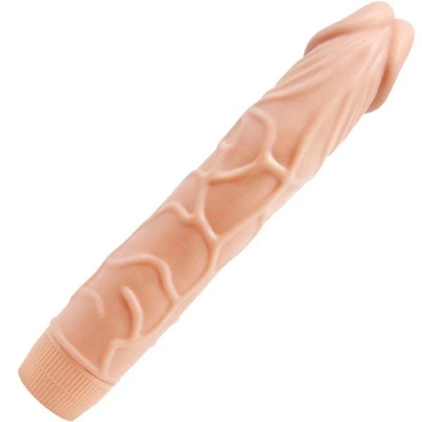 Baile Realistischer Vibrator BOB mit starker Äderung, TPR, hautfarben