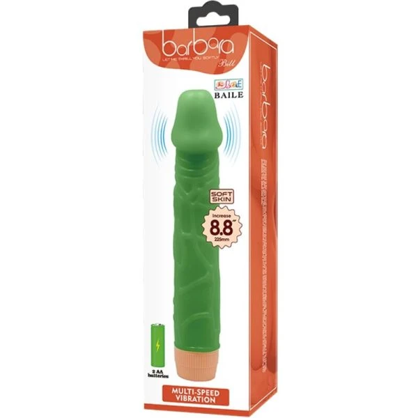 Baile Bill Realistische Vibrator Groen Baile Bill Realistische Vibrator Groen