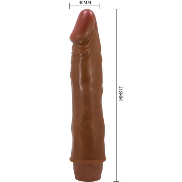 Baile Realistischer Vibrator Zwerg Mulatte