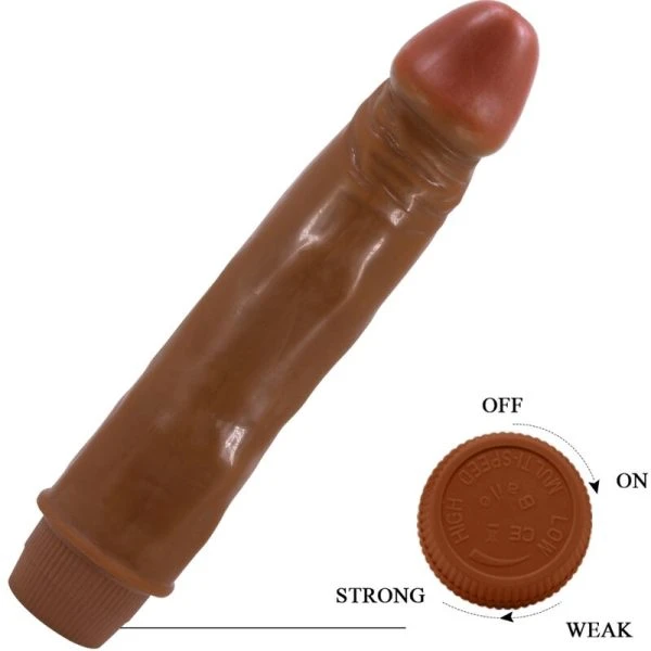 Baile Realistischer Vibrator Zwerg Mulatte
