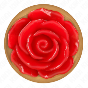 Kink Pleasure Plugs Anale plug van roségouden metaal met rode roos Kink Pleasure Plugs Anale plug van roségouden metaal met rode roos - Afbeelding 5