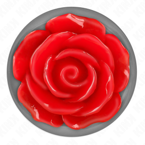 Kink Pleasure Plugs Anale plug met rozenversiering rood M Kink Pleasure Plugs Anale plug met rozenversiering rood M - Afbeelding 5