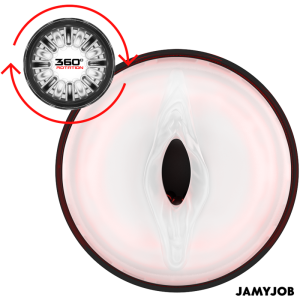 Jamyjob Storm Automatische Mond-Masturbator met 10 rotatie- en 10 stootmodi Jamyjob Storm Automatische Mond-Masturbator met 10 rotatie- en 10 stootmodi - Afbeelding 4
