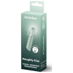 Satisfyer Naughty Kiss Wave Auflegevibrator mit Airwave-Technologie, Aquamarin – Bild 2