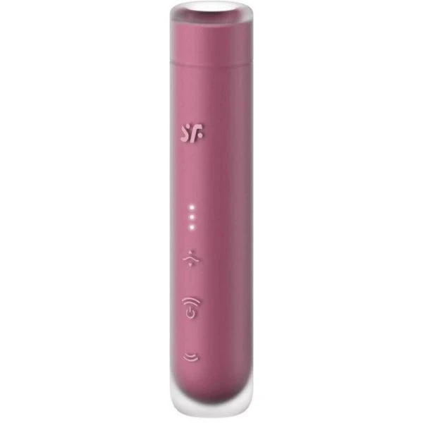 Satisfyer AIR Pulse Klitoris-Stimulator First Kiss Wave granat