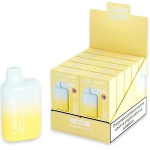 Lost Mary BM600 Wegwerp Vaper 2% Ananas IJs Lost Mary BM600 Wegwerp Vaper 2% Ananas IJs - Afbeelding 2