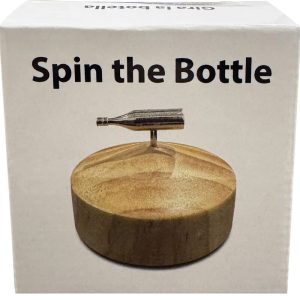 Kheper Games Flessendraaien Partyspel met Metalen Fles Kheper Games Flessendraaien Partyspel met Metalen Fles - Afbeelding 2
