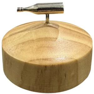 Kheper Games Spin the Bottle Party Game with Metal Flask