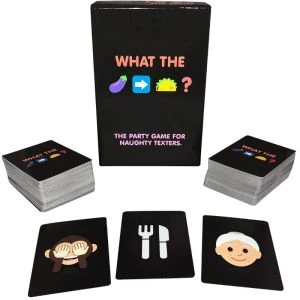 Kheper Games WAT IS VAN DE AUBERGINE TOT DE TACO? Emoji-partyspel