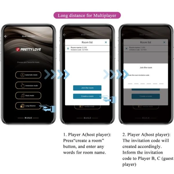 APP Series Pretty Love Leviathan App-gesteuerter Vibrator Lila