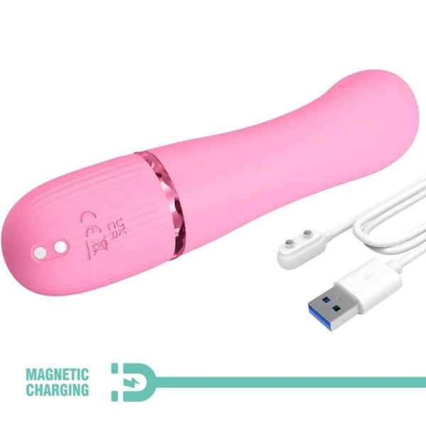 High Tech Pretty Love Marski Rabbit Vibrator met G-puntstimulatie, Roze High Tech Pretty Love Marski Rabbit Vibrator met G-puntstimulatie, Roze