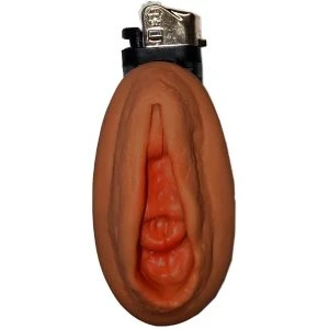 Diablo Picante Aansteker in de vorm van een vagina Mulatto