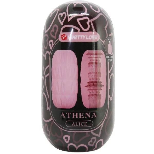 Bodies & Masturbators Pretty Love Athena Alice Eier-Masturbator aus TPR rosa
