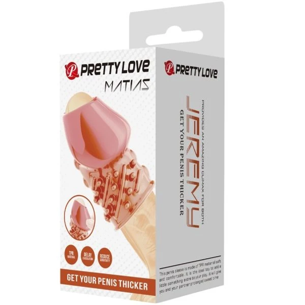 FOR HIM Pretty Love Matias Penishülle dehnbaar huidroze