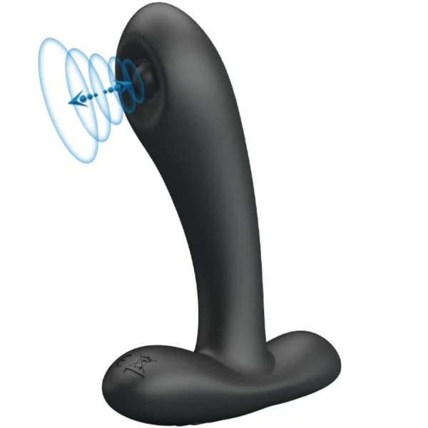 Anal Toys Pretty Love Remington Anale en Vaginale Vibratiemassageapparaat Zwart