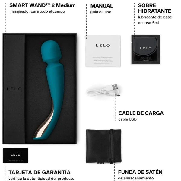 Lelo Smart Wand 2 Aqua Massager Lichaamsmassageapparaat