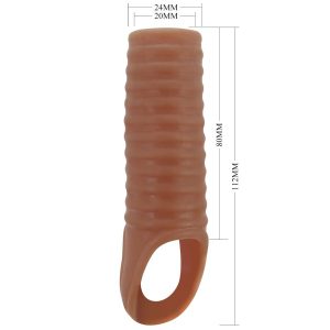 FOR HIM Pretty Love Hartman Penishuls van TPR, rekbaar en waterdicht FOR HIM Pretty Love Hartman Penishuls van TPR, rekbaar en waterdicht - Afbeelding 6