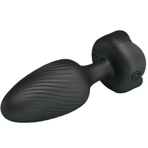 Anal Toys Pretty Love Osborn Anaalplug met LED-licht en vibratie, zwart Anal Toys Pretty Love Osborn Anaalplug met LED-licht en vibratie, zwart - Afbeelding 5