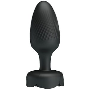 Anal Toys Pretty Love Olman Anaalplug met LED-licht en vibratie, Zwart Anal Toys Pretty Love Olman Anaalplug met LED-licht en vibratie, Zwart - Afbeelding 4
