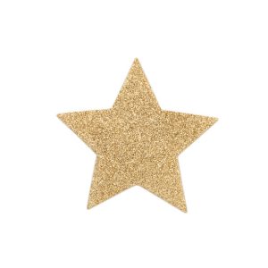Bijoux Flash Collection zelfklevende tepelbedekkingen Golden Star Bijoux Flash Collection zelfklevende tepelbedekkingen Golden Star - Afbeelding 1