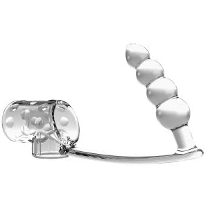 FOR HIM Pretty Love Penishuls met anaalplug transparant
