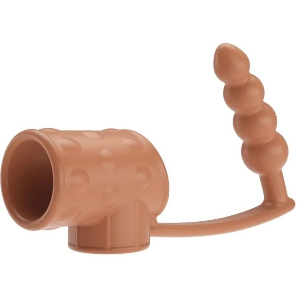 FOR HIM Pretty Love Penishuls met Anaalplug Natuur