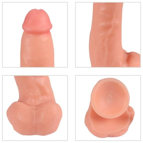 Shequ Lungton Vibratordildo met afstandsbediening Shequ Lungton Vibratordildo met afstandsbediening