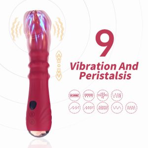 Armony Vibrators Thermo-instelbare A-Punt-Vibrator-Dildo rood Armony Vibrators Thermo-instelbare A-Punt-Vibrator-Dildo rood - Afbeelding 3