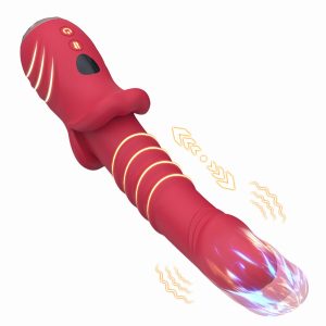 Armony Vibrators Point A Stimulerende Vibratordildo rood Armony Vibrators Point A Stimulerende Vibratordildo rood - Afbeelding 2