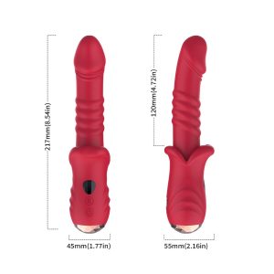Armony Vibrators Point A Stimulerende Vibratordildo rood Armony Vibrators Point A Stimulerende Vibratordildo rood - Afbeelding 6