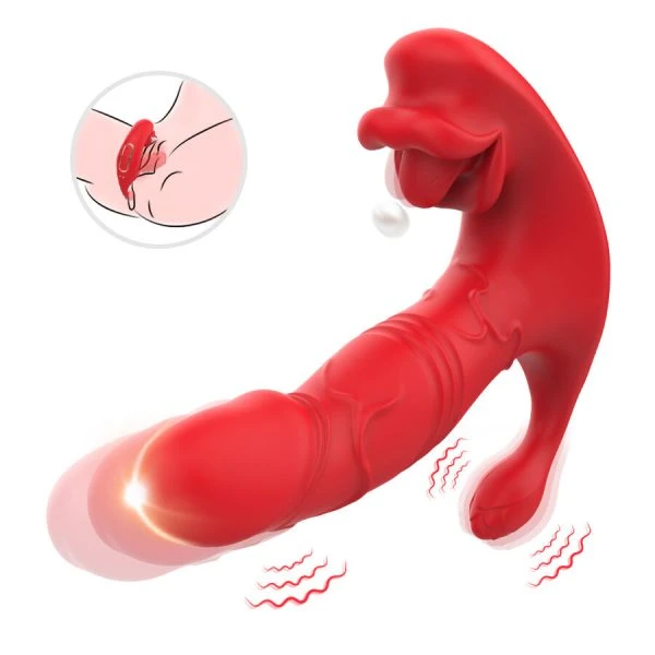 Armony Wearables Anale Vibrator Panty C en G-Spot Stimulator met Afstandsbediening rood Armony Wearables Anale Vibrator Panty C en G-Spot Stimulator met Afstandsbediening rood