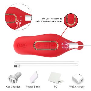 Armony Wearables Anale Vibrator Panty C en G-Spot Stimulator met Afstandsbediening rood Armony Wearables Anale Vibrator Panty C en G-Spot Stimulator met Afstandsbediening rood - Afbeelding 7