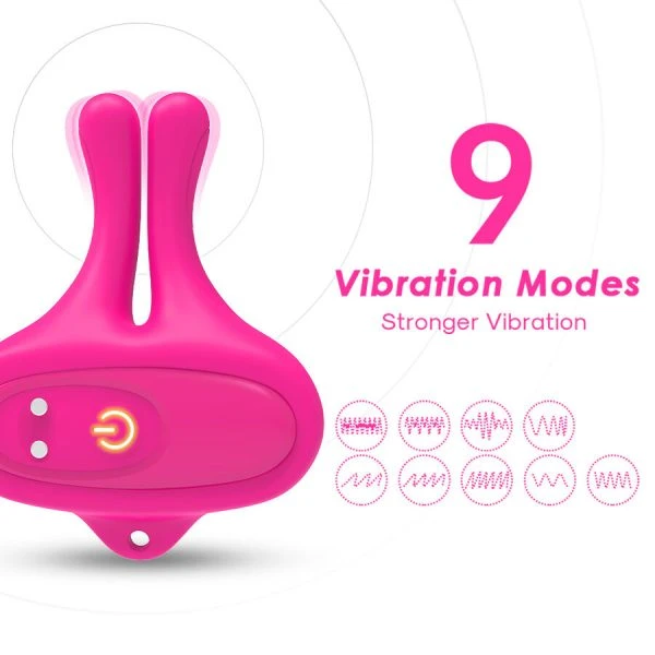 Armony Stimulators Magnetische Nippelklemmen mit Vibration Kaninchenform rosa Armony Stimulators Magnetische Nippelklemmen mit Vibration Kaninchenform rosa