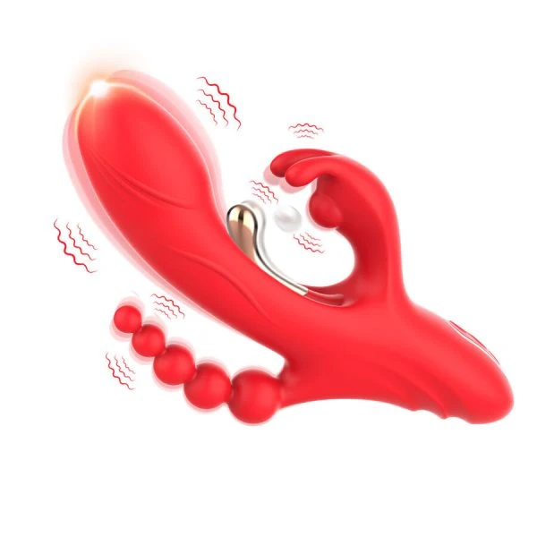 Armony Vibrators G-Punkt- und Klitorisstimulator Rot mit Flüssigsilikon Armony Vibrators G-Punkt- und Klitorisstimulator Rot mit Flüssigsilikon