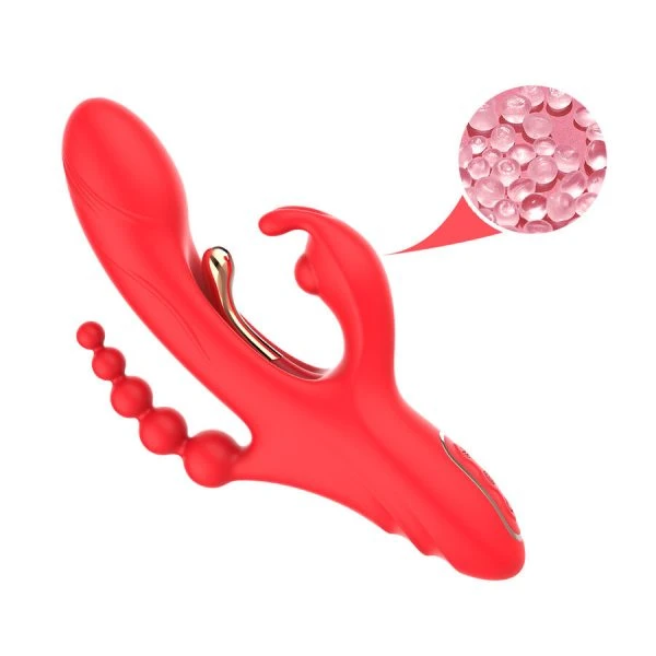 Armony Vibrators G-Punkt- und Klitorisstimulator Rot mit Flüssigsilikon Armony Vibrators G-Punkt- und Klitorisstimulator Rot mit Flüssigsilikon