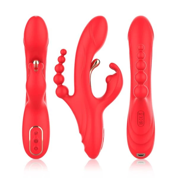 Armony Vibrators G-Punkt- und Klitorisstimulator Rot mit Flüssigsilikon Armony Vibrators G-Punkt- und Klitorisstimulator Rot mit Flüssigsilikon