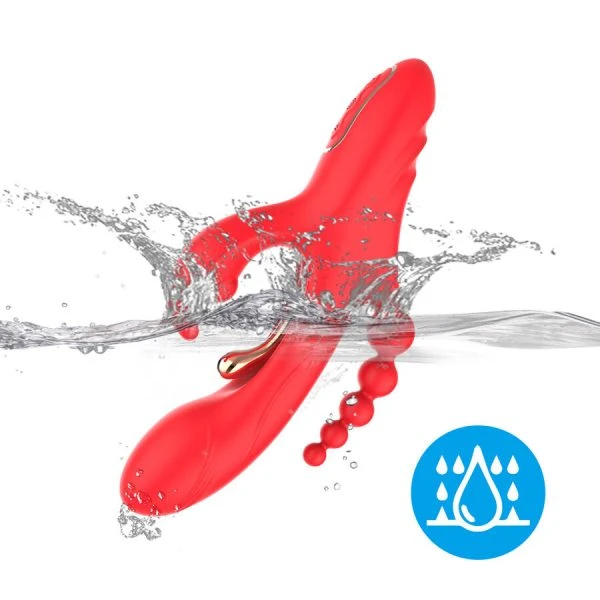 Armony Vibrators G-Punkt- und Klitorisstimulator Rot mit Flüssigsilikon Armony Vibrators G-Punkt- und Klitorisstimulator Rot mit Flüssigsilikon