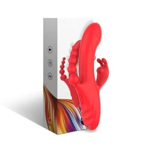 Armony Vibrators G-punt- en clitorisstimulator Rood met vloeibaar siliconen
