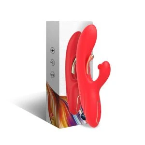 Armony Vibrators G-Punkt- und Klitorisstimulator mit oszillierender Zunge rot