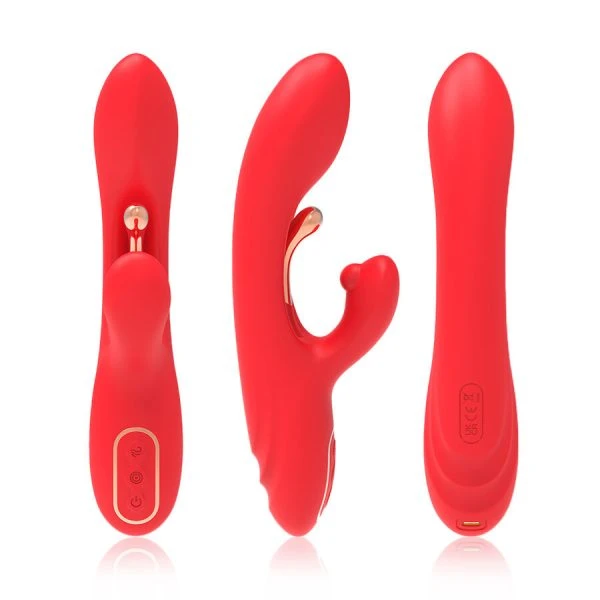 Armony Vibrators G-Punkt- und Klitorisstimulator mit oszillierender Zunge rot