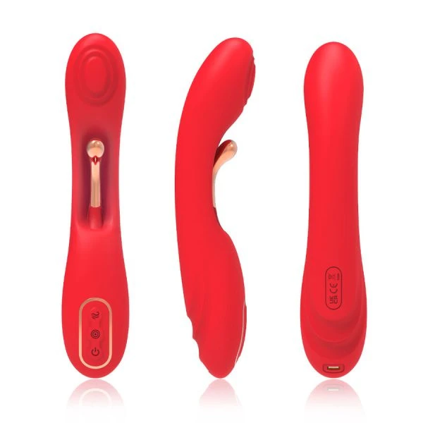 Armony Vibrators Vibrator met oscillerende tong rood Armony Vibrators Vibrator met oscillerende tong rood
