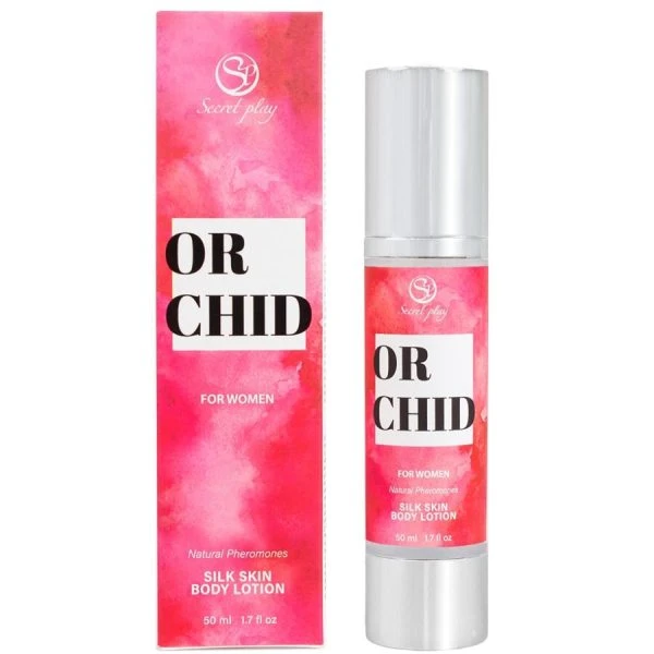 img_205691_441643d37cc3debfda22cdec5fee06cd_1.jpg Secretplay Cosmetic Orchid Silk Huidlotion voor Vrouwen 50 ml met Truffelgeur