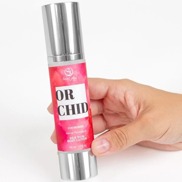 Secretplay Cosmetic Orchid Silk Huidlotion voor Vrouwen 50 ml met Truffelgeur Secretplay Cosmetic Orchid Silk Huidlotion voor Vrouwen 50 ml met Truffelgeur