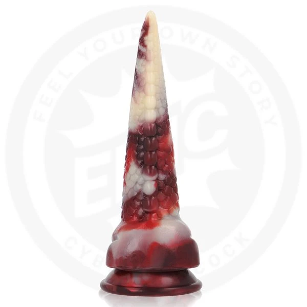 Epic Cybersilicock Dildo Draxis Abysmal Shadow, 235 mm totale hoogte