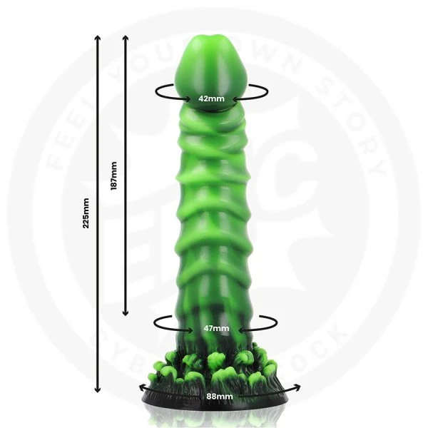 Epic Cybersilicock Dildo Caelion Living Root 225 mm