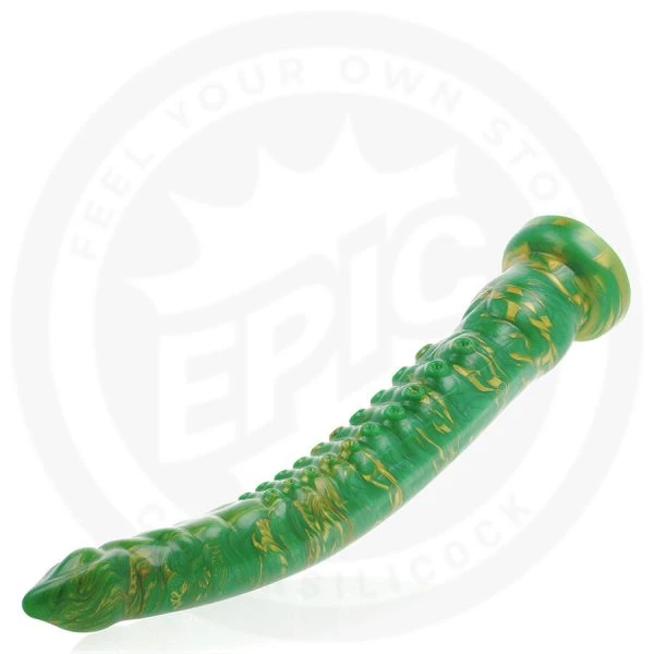 Epic Siliconen Dildo Hylos Green Flash 295 mm