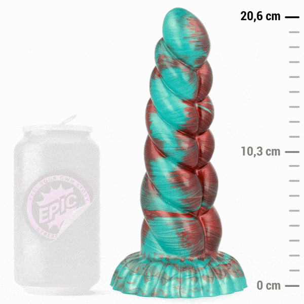 Epic Dildo Zirion Aridfire – Vuurdildo met 18 cm inbrengbare lengte