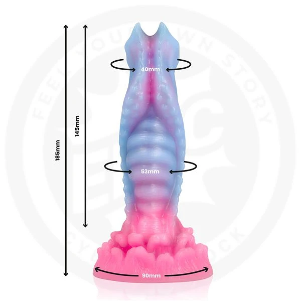 Epic Silikon-Dildo Oceara Dawn, ergonomisch 185 mm