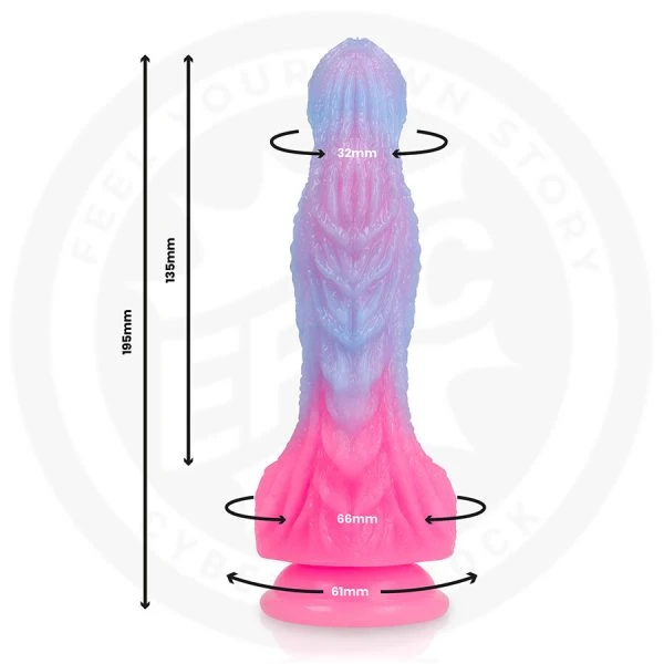 Epic Silikon-Dildo Selara Dawn, ergonomisch 195 mm